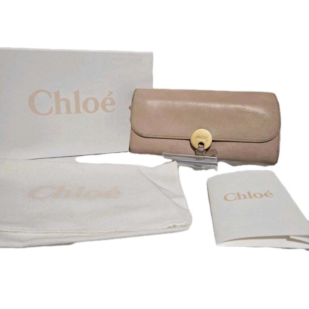 Chloe Pale Pink Wallet Full Inclusion w/ COA